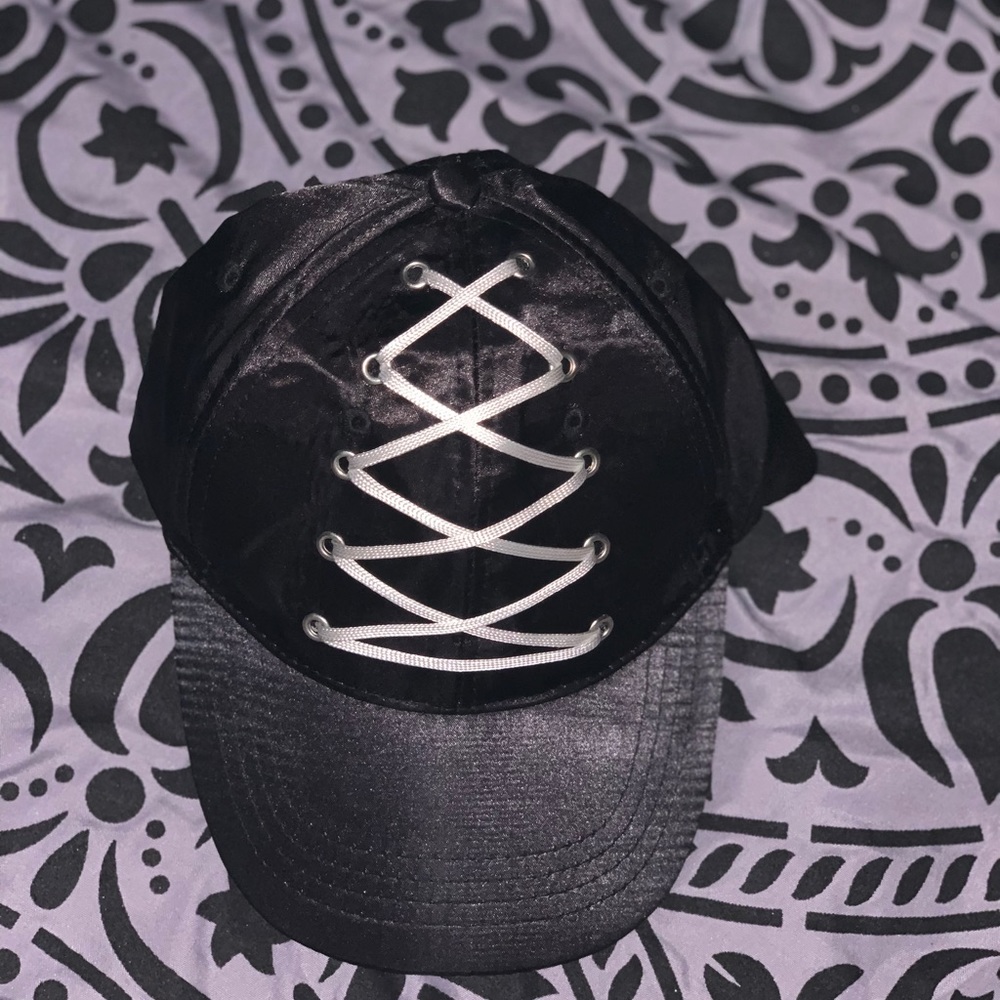 Silk w/ lace up detail